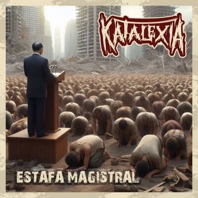 Portada Estafa Magistral de la banda Katalexia